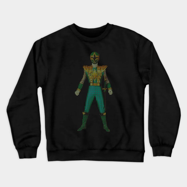 GREEN SAMURAI RANGER POWER RANGERS NINJA STORM Crewneck Sweatshirt by TSOL Games